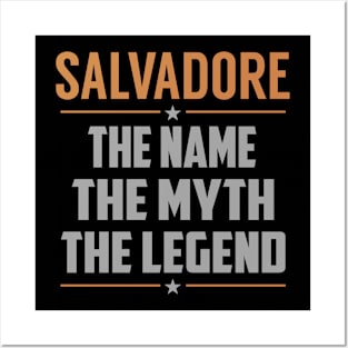 SALVADORE The Name The Myth The Legend Posters and Art